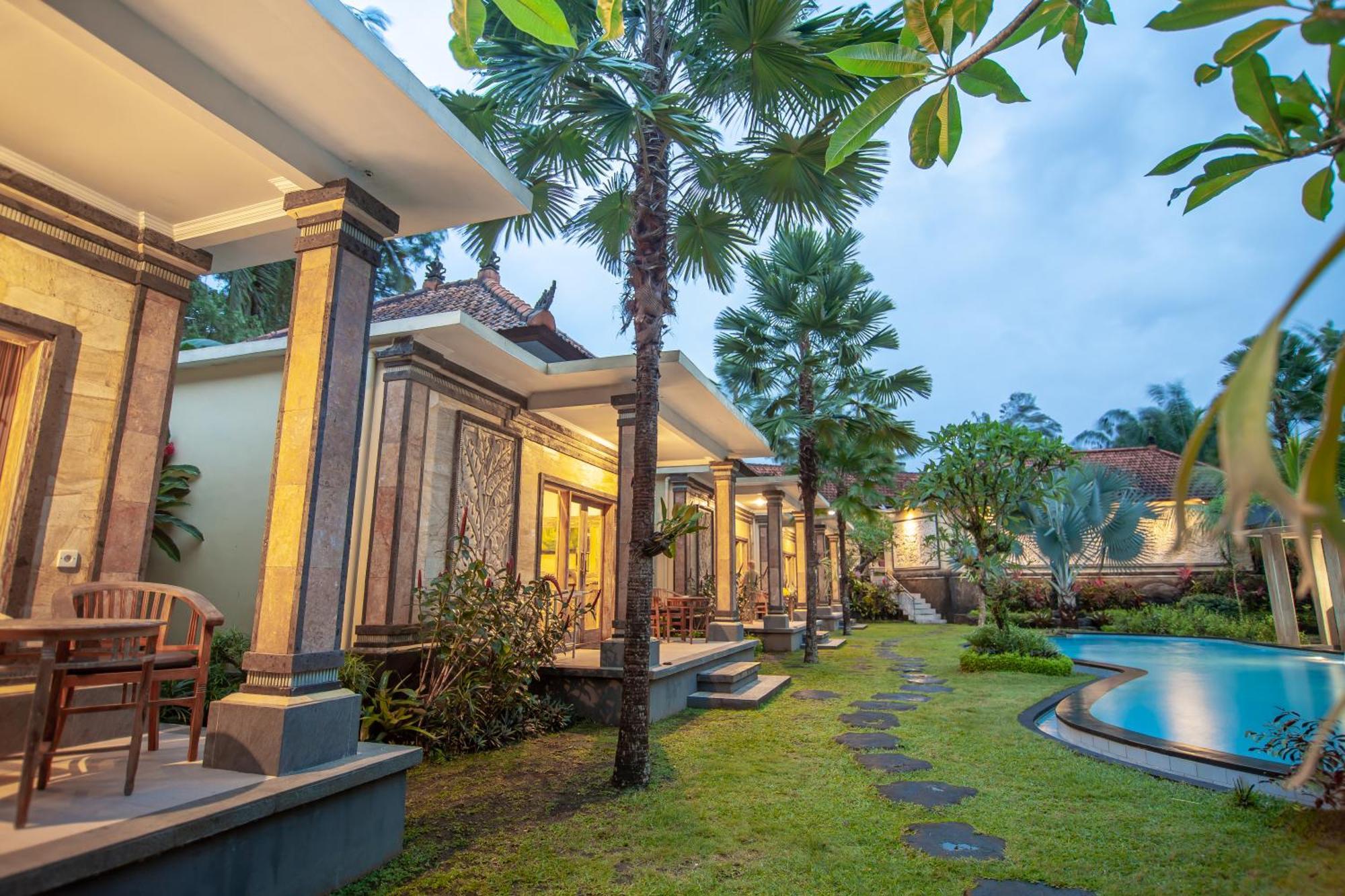 אובוד Abhirama Villas And Spa מראה חיצוני תמונה